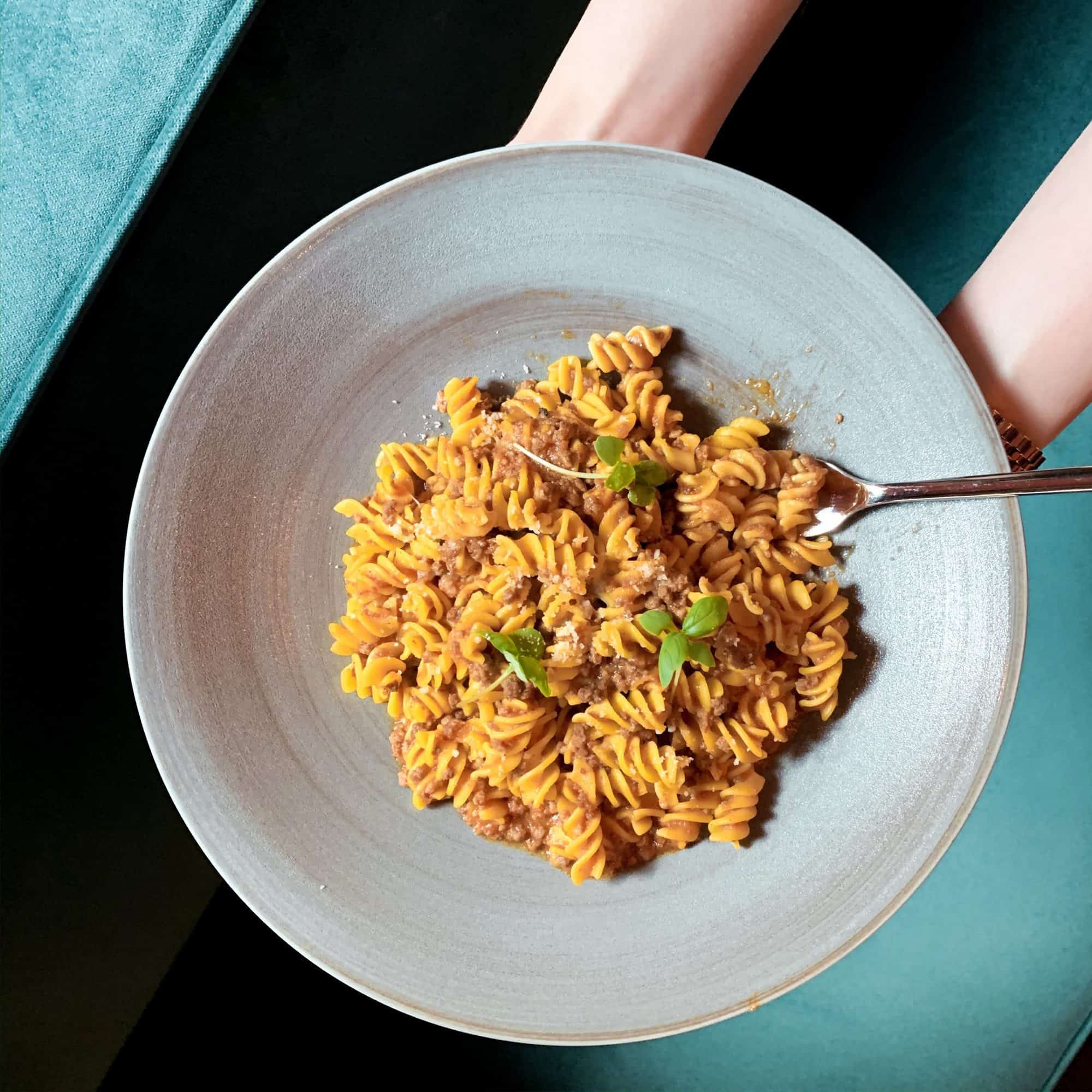 Rumours-Mayfair-Gluten Free Fresh Fusilli Bolognese