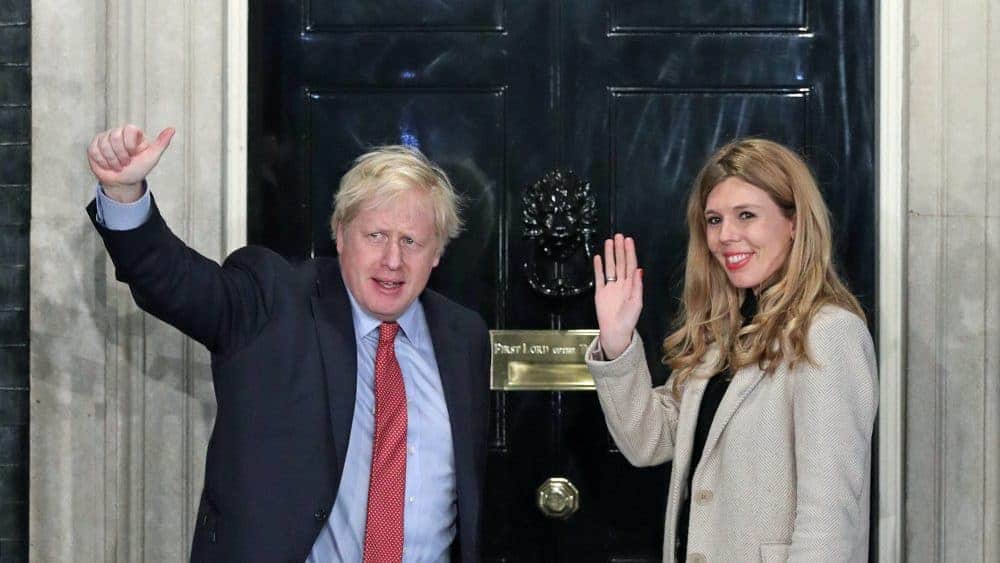 Boris Johnson and Carrie Symonds name son in tribute to ...