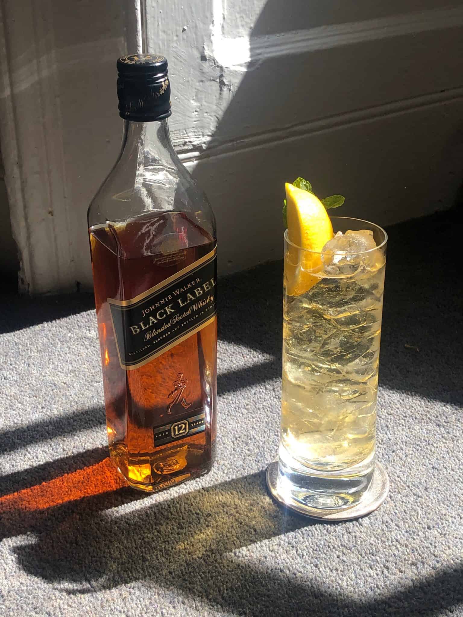 JW Black Label highball