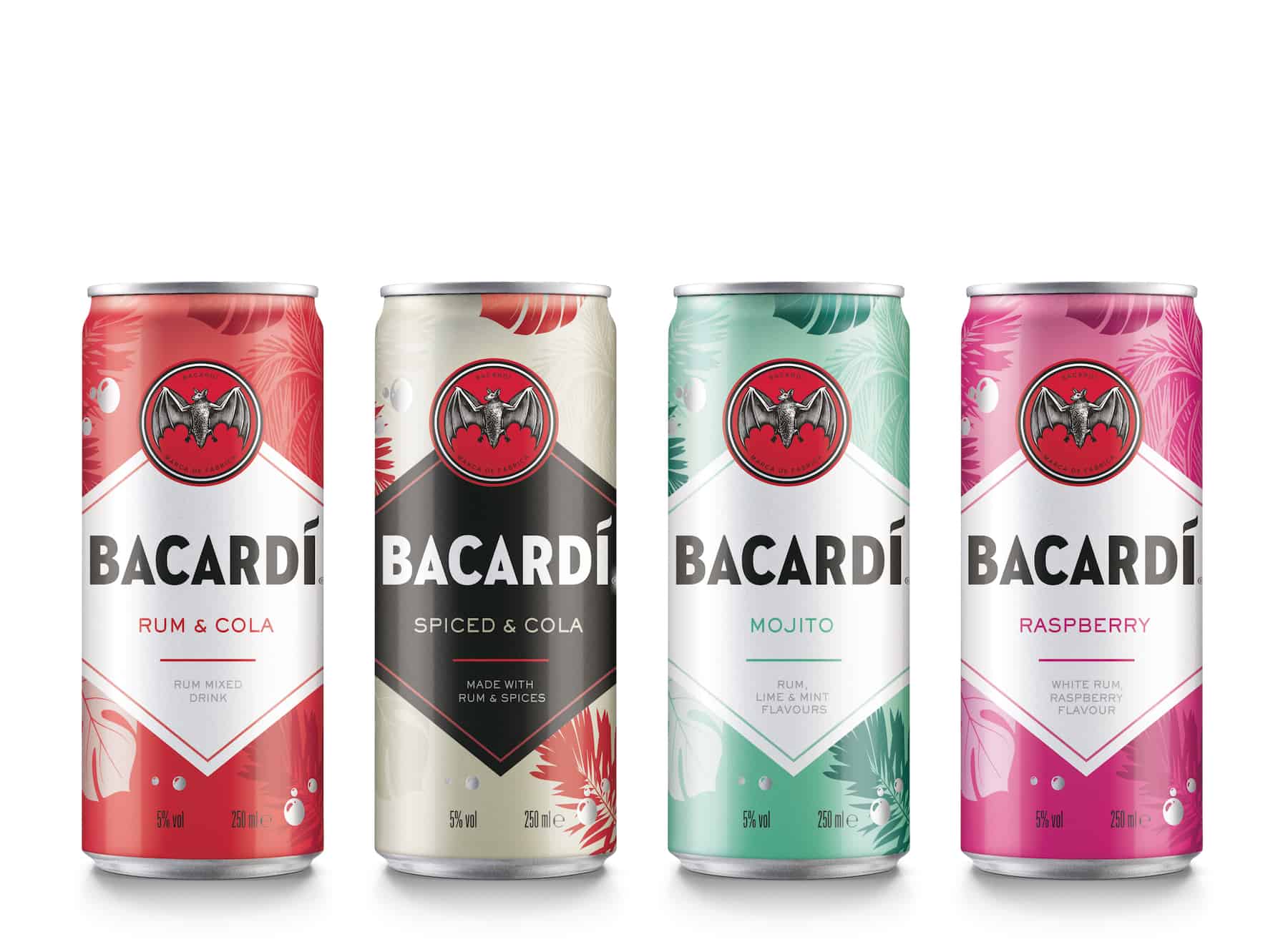 Bacardi rtd canned cocktails