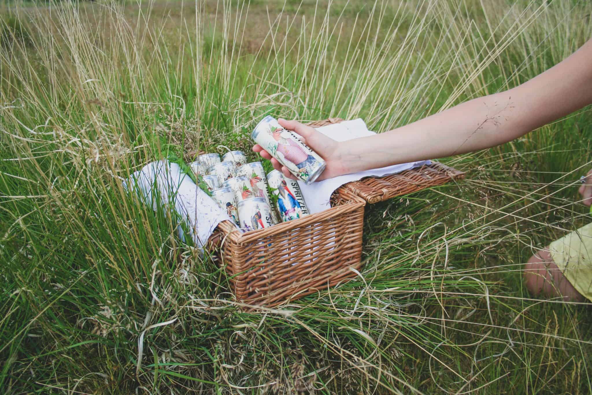 The Uncommon canned wine picnic