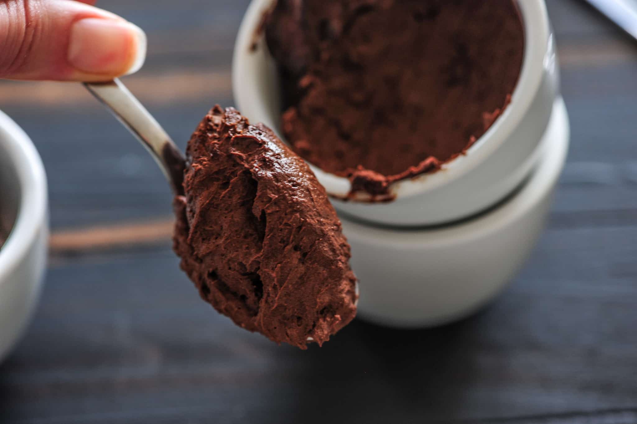 Avocado chocolate mousse unusual food pairings