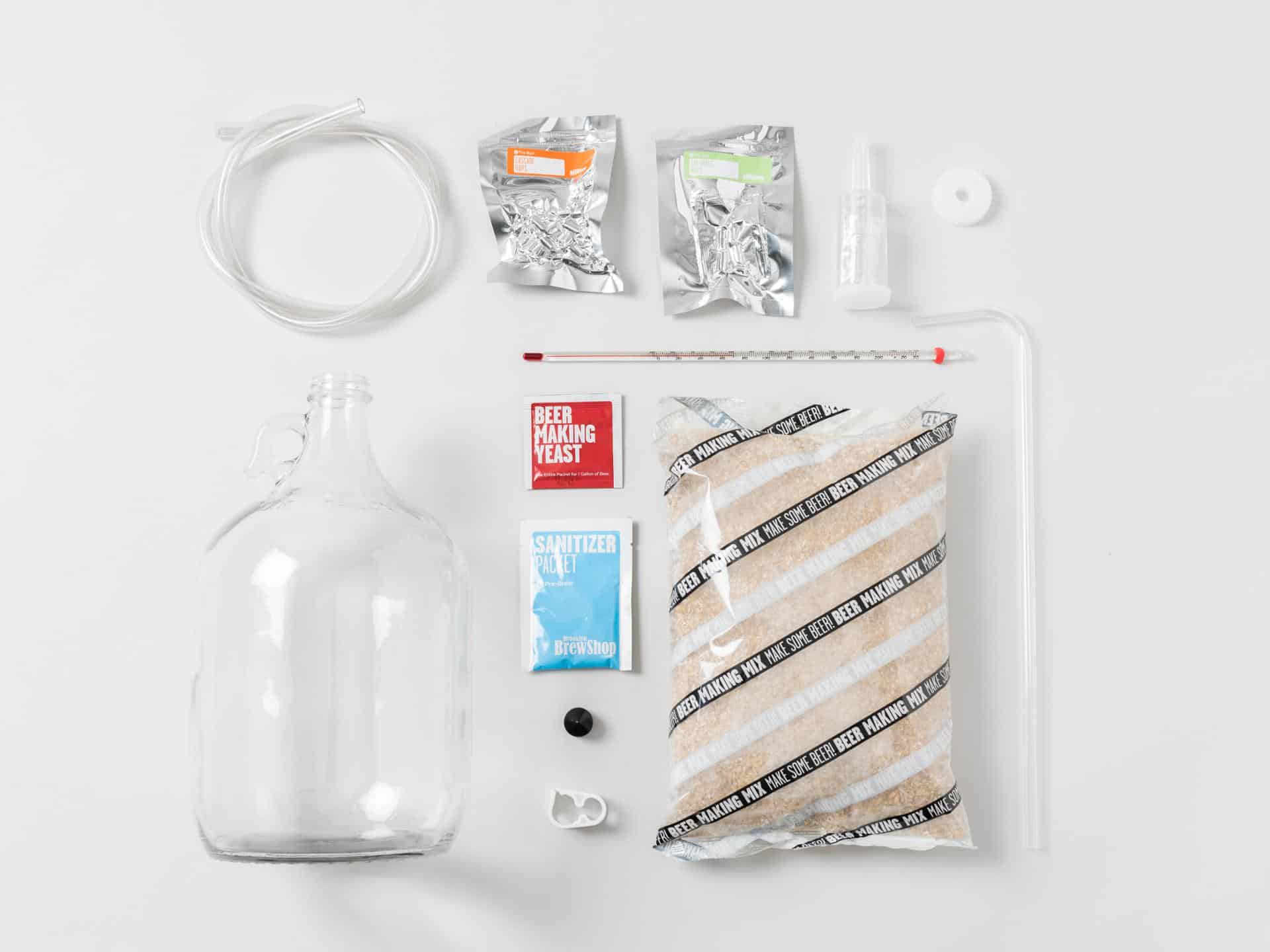 HonestBrew homebrew Kit Contents