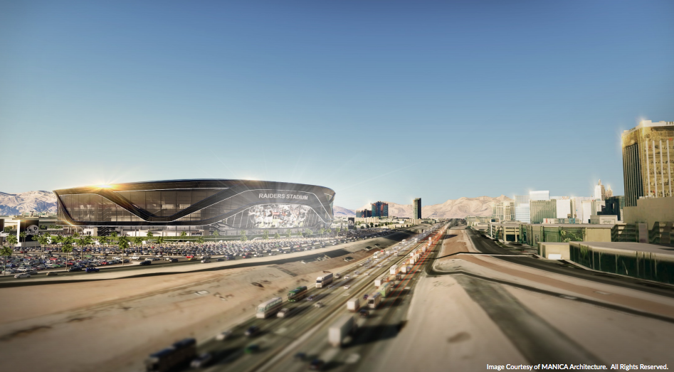 Allegiant Stadium, New Home of the Las Vegas Raiders Designed by Manica  Architecture