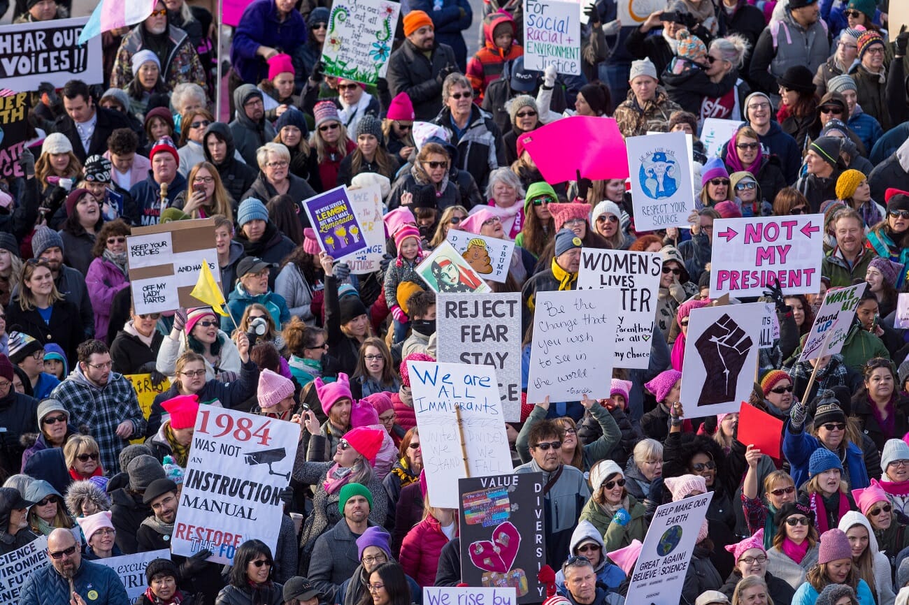 In its fourth year, Reno Women’s March celebrates 100 years of women’s