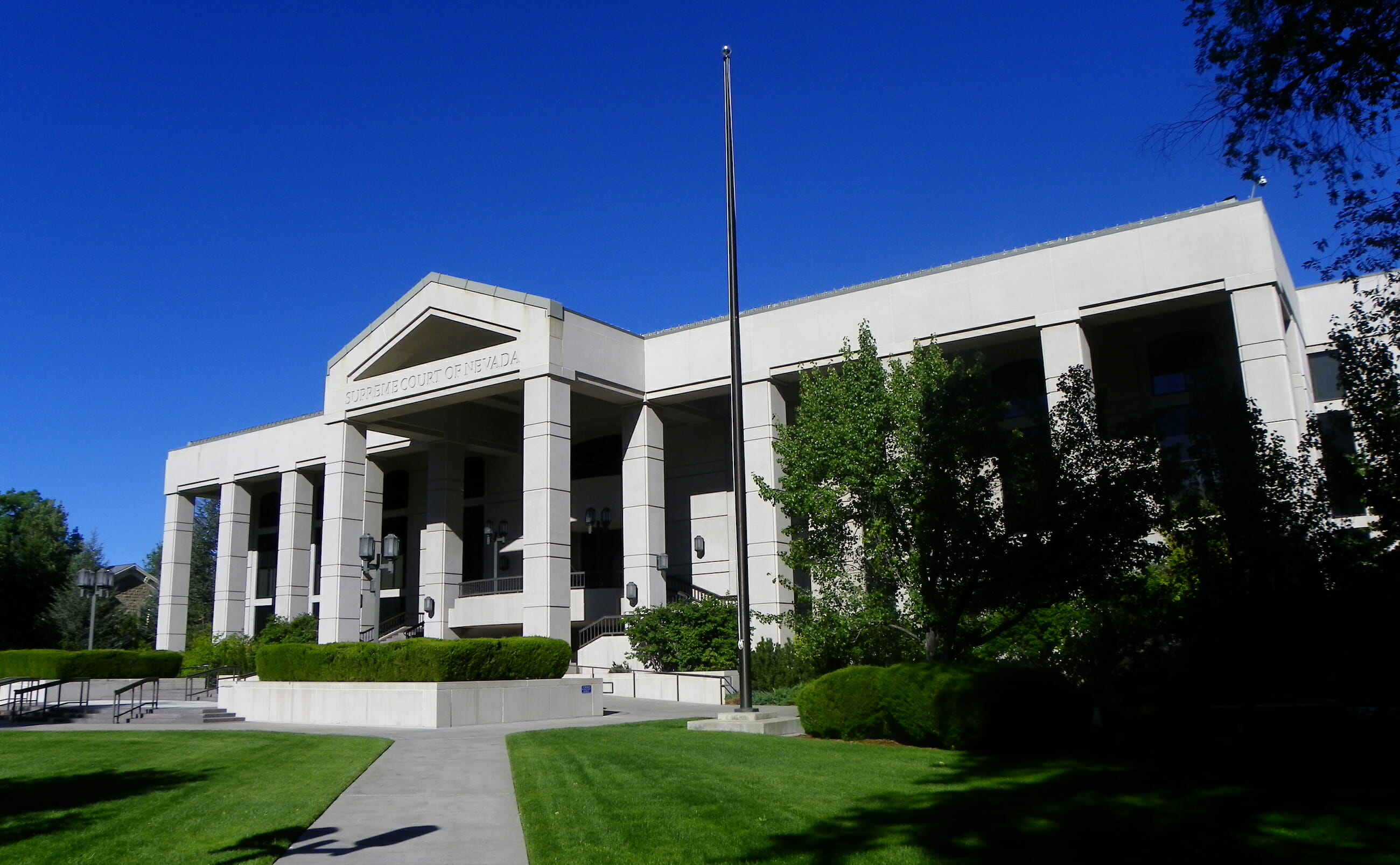 Nevada Supreme Court building in Carson City