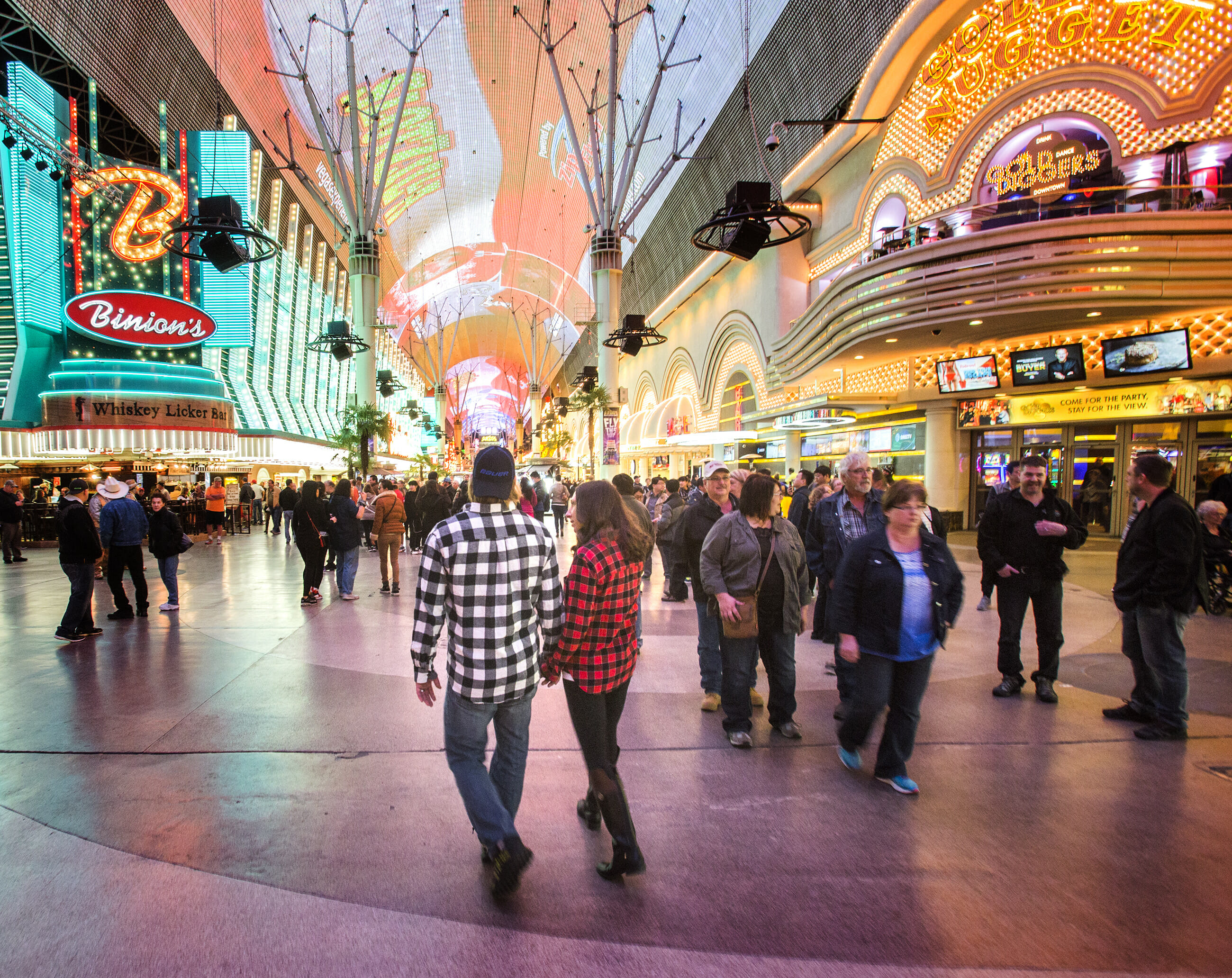 Fremont Street Experience in Downtown Las Vegas