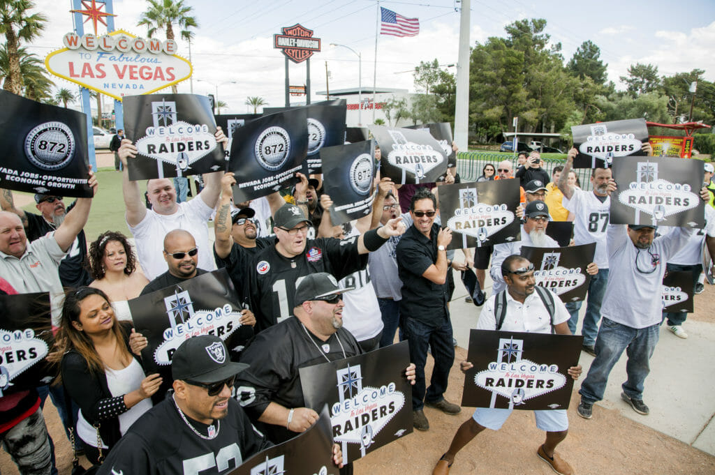 las vegas nfl football team