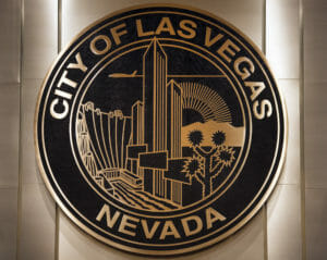 Pink Kitty Creative  City of Las Vegas logo design