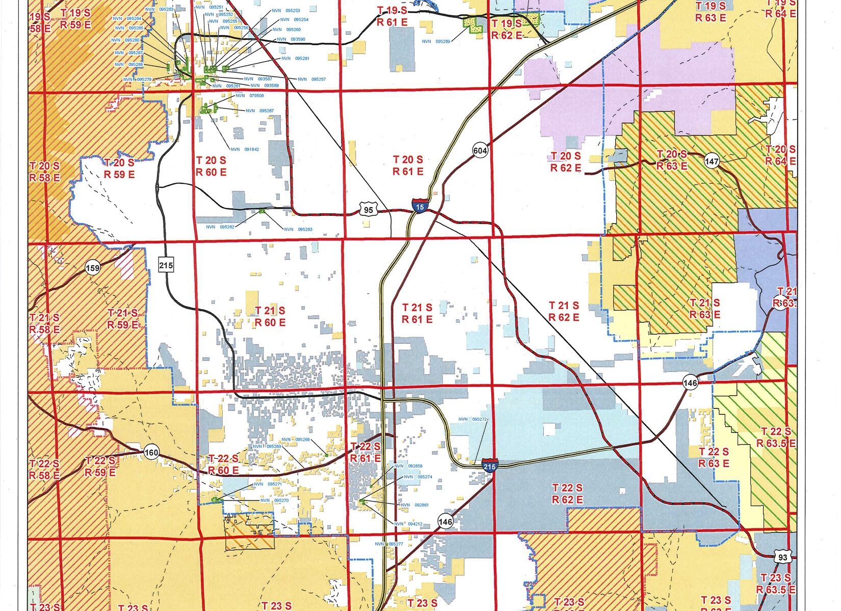 Clark County Gis Maps United States Map   Clark County Existing Land Use Map 1650x1200 