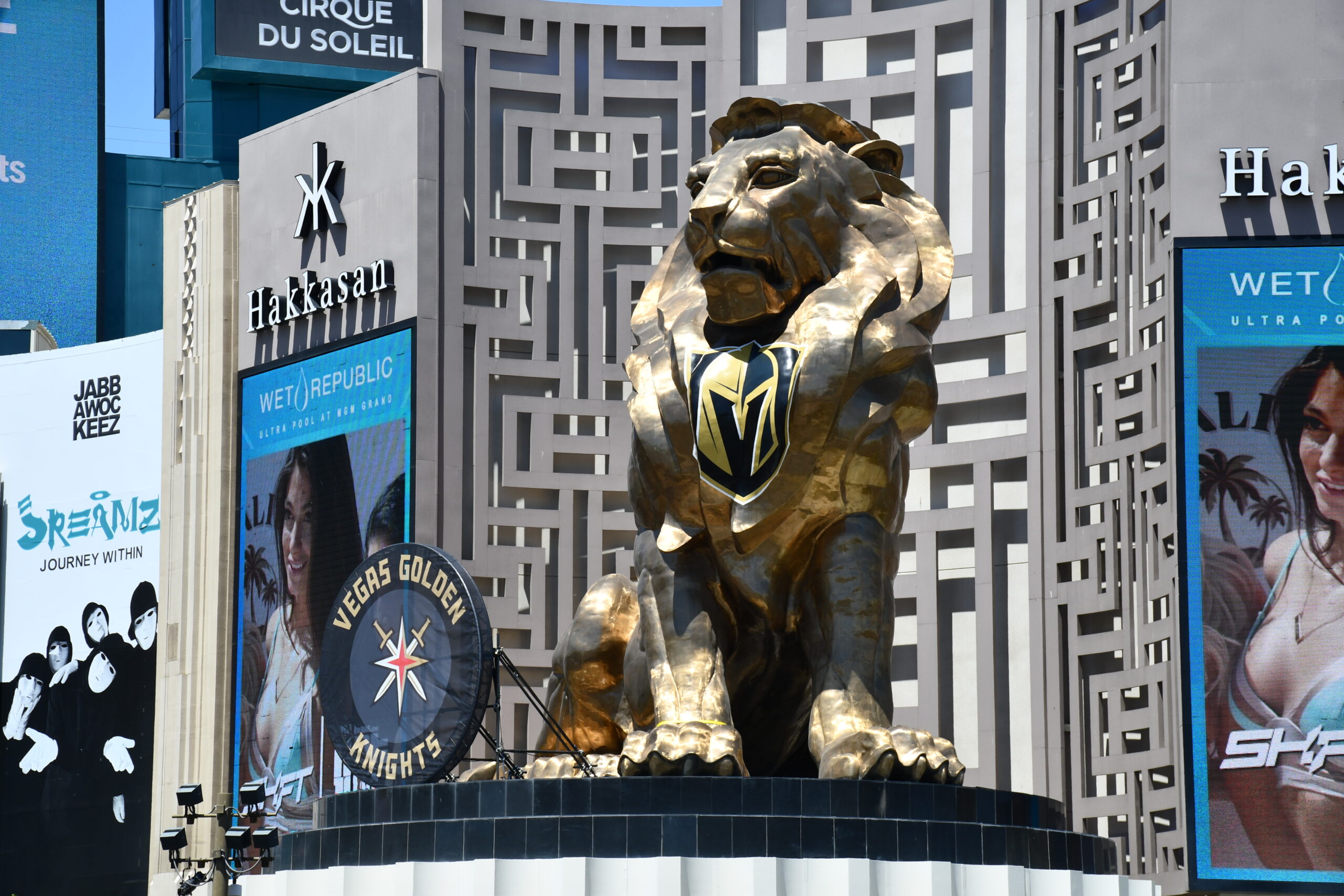 The famous MGM lion