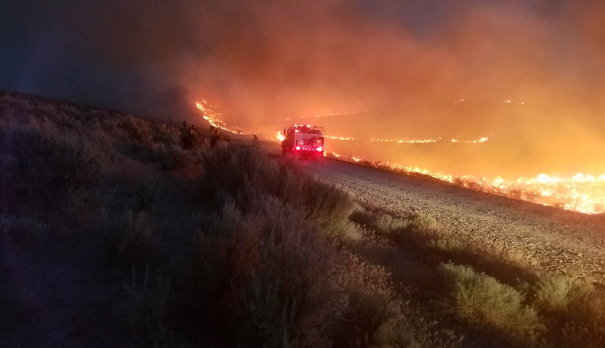 'It's gone, it's gone' Nation's largest wildfire in Nevada devastates