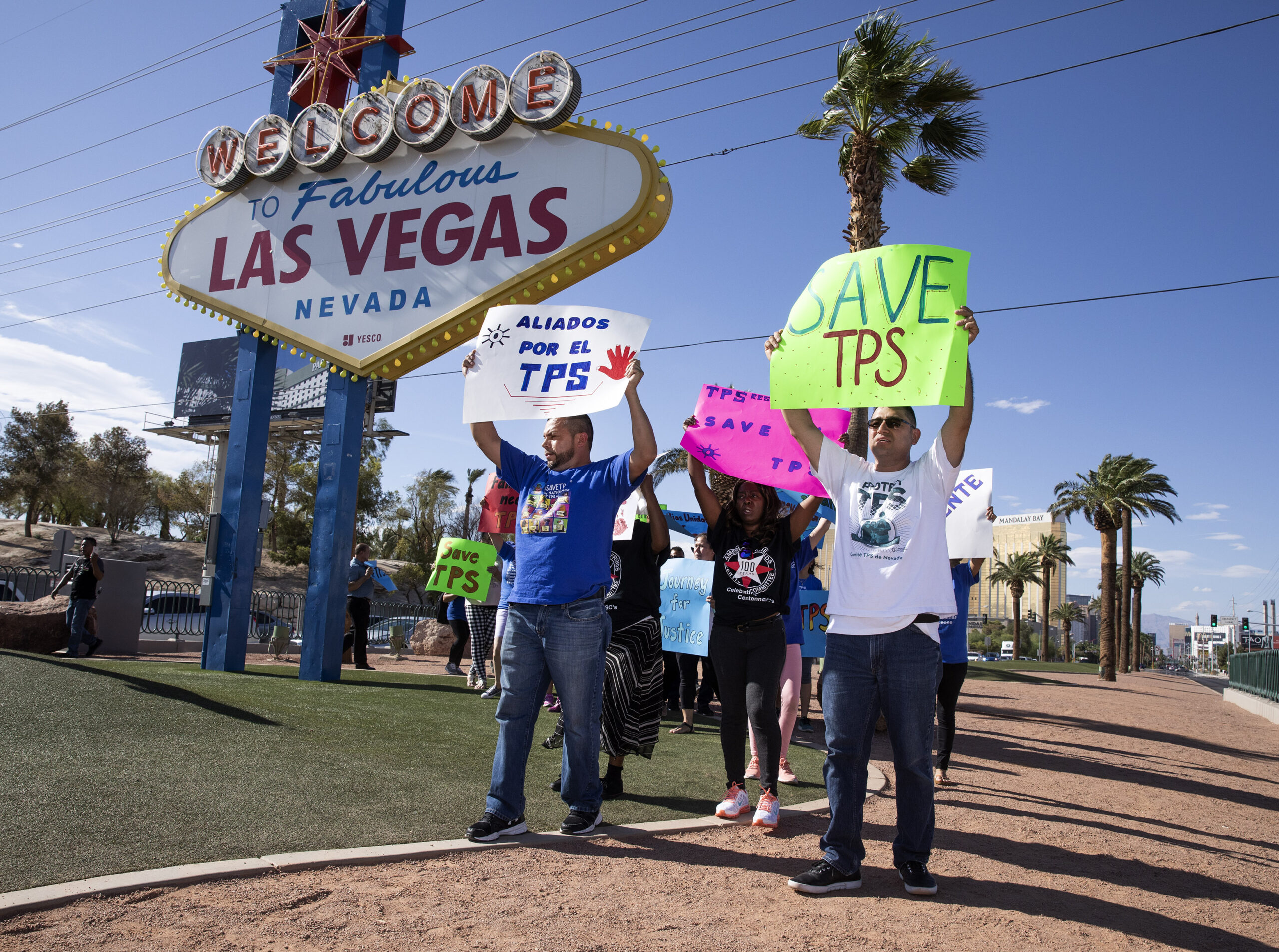 El viaje del TPS Caravana de beneficiarios visita Las Vegas