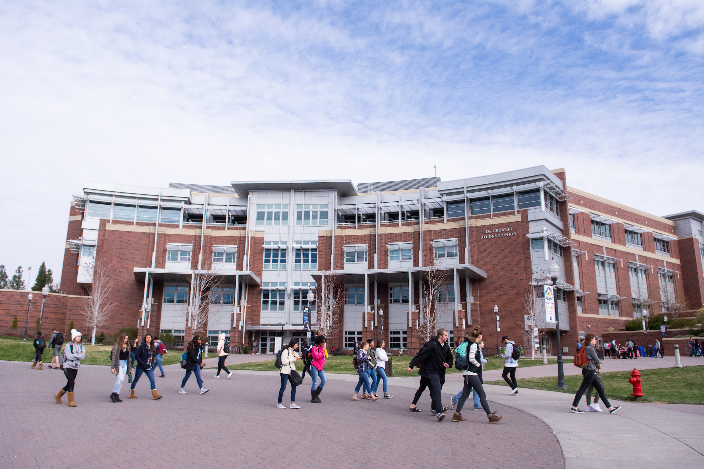 Students at UNR's Joe Crowley Student Union