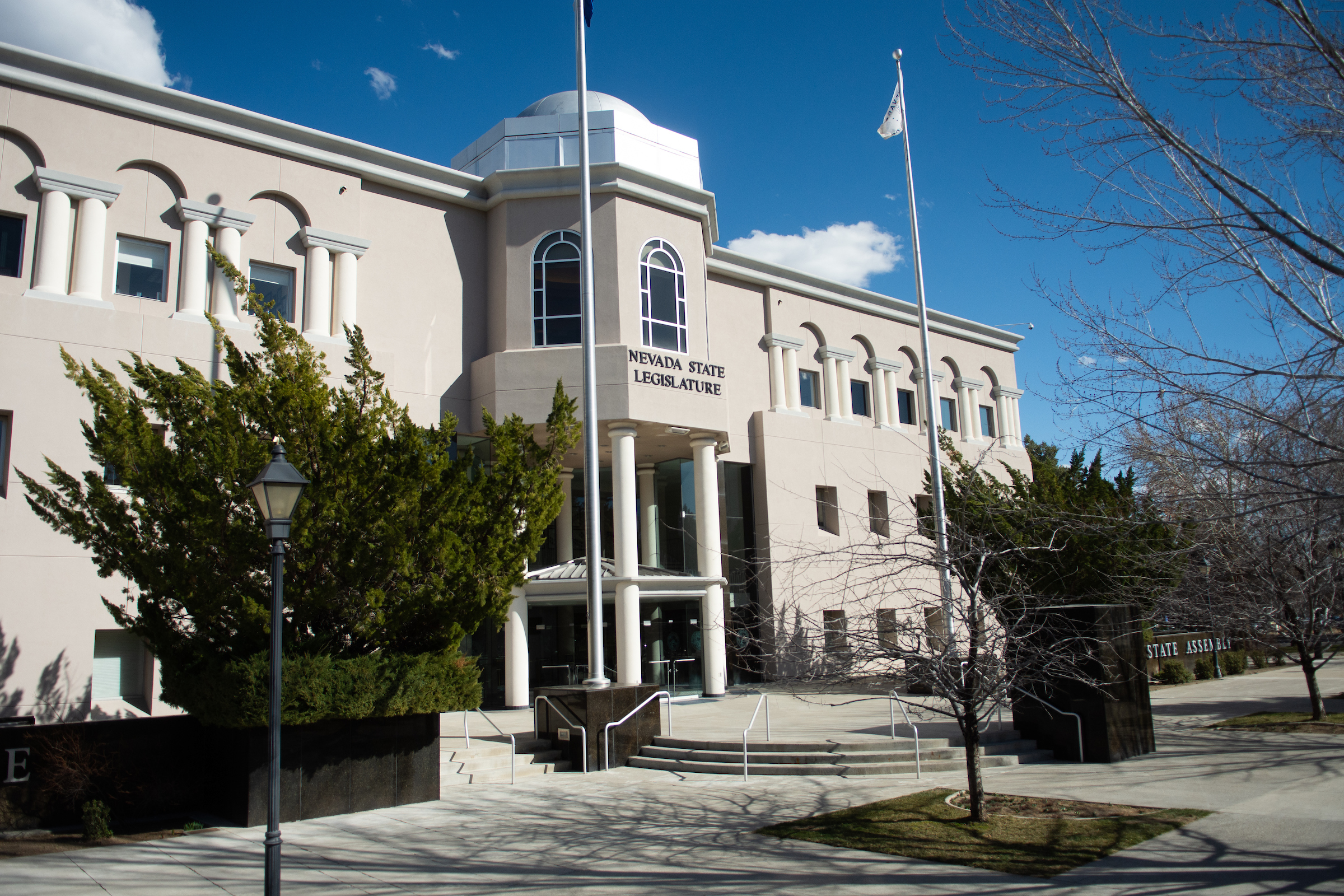 Photo of the Nevada Legislature building