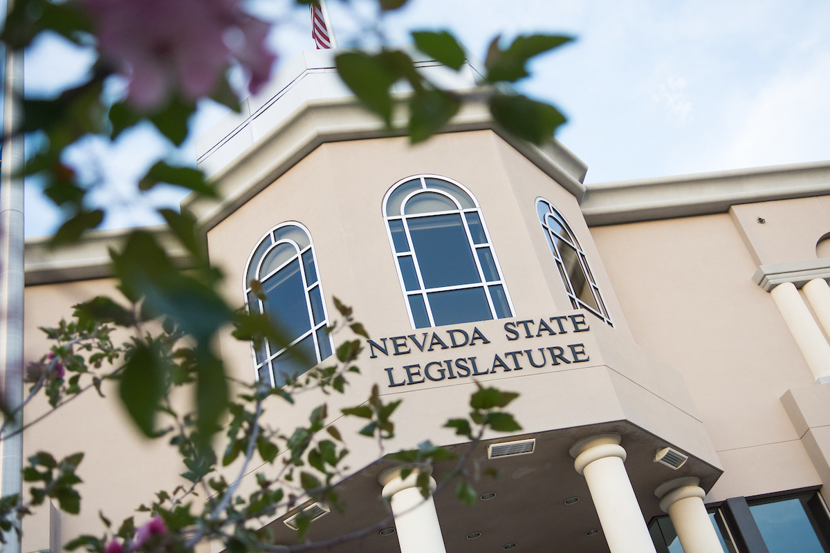 The Nevada Legislature building