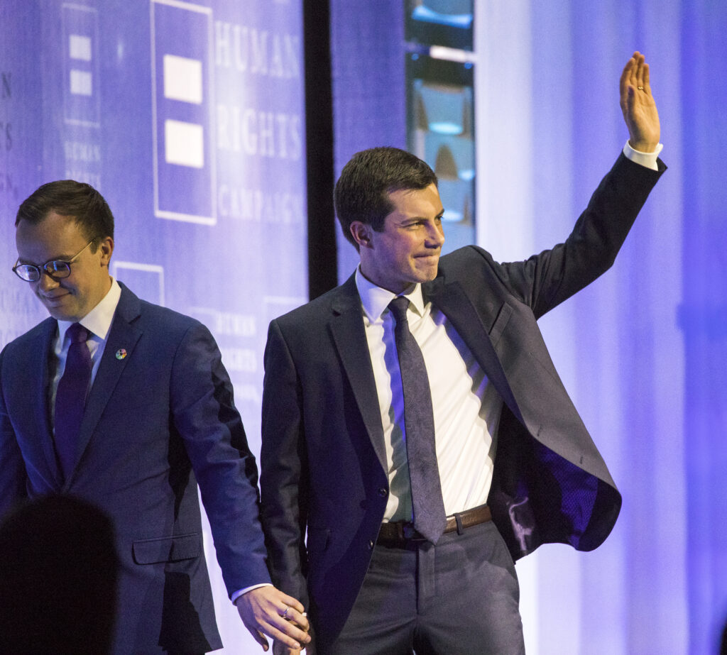 Mayor Pete Buttigieg and his husband