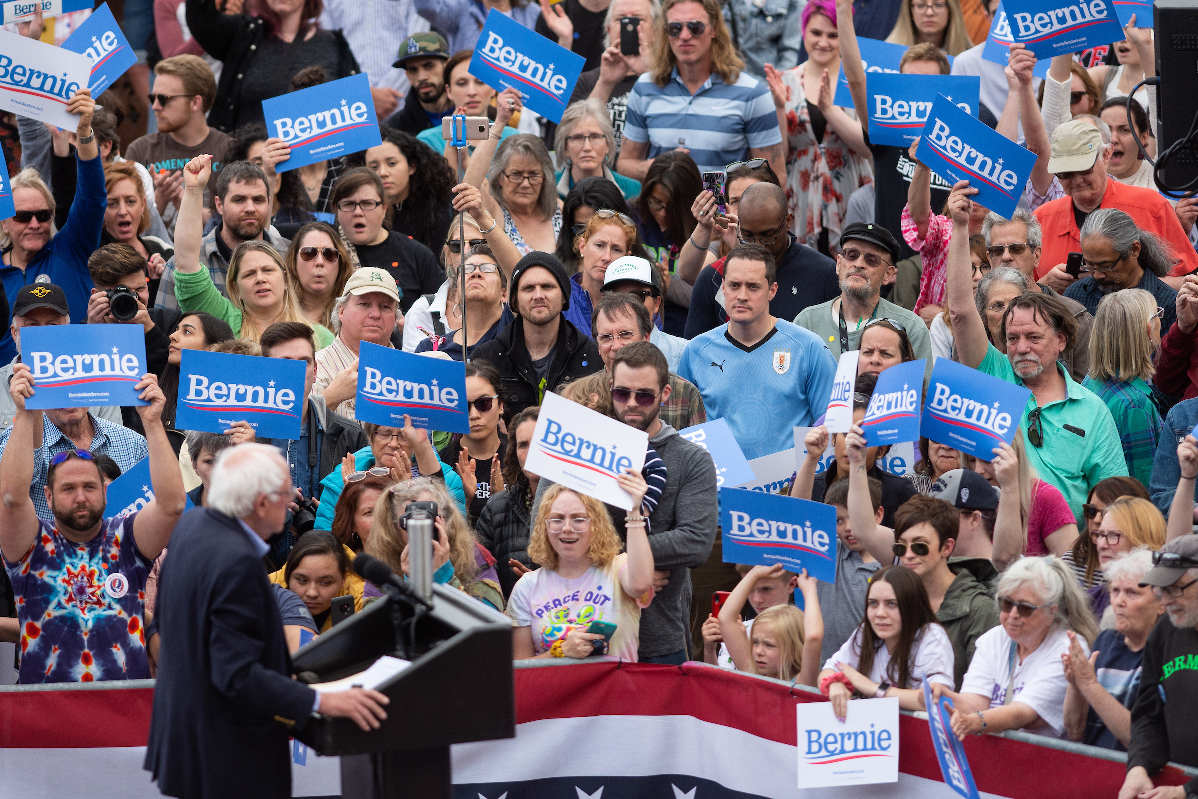 Bernie Sanders rally