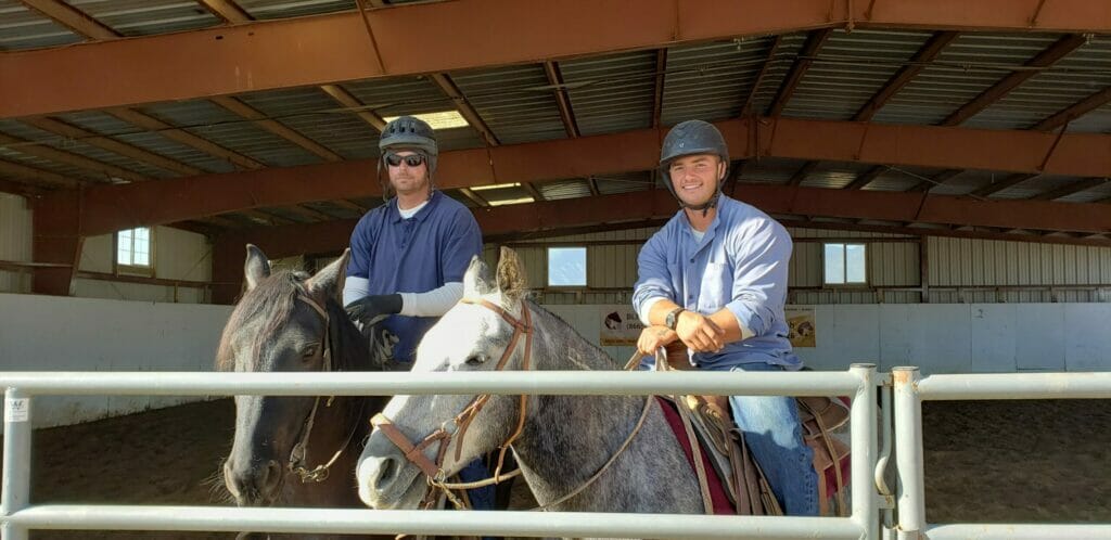 Inmates with horses