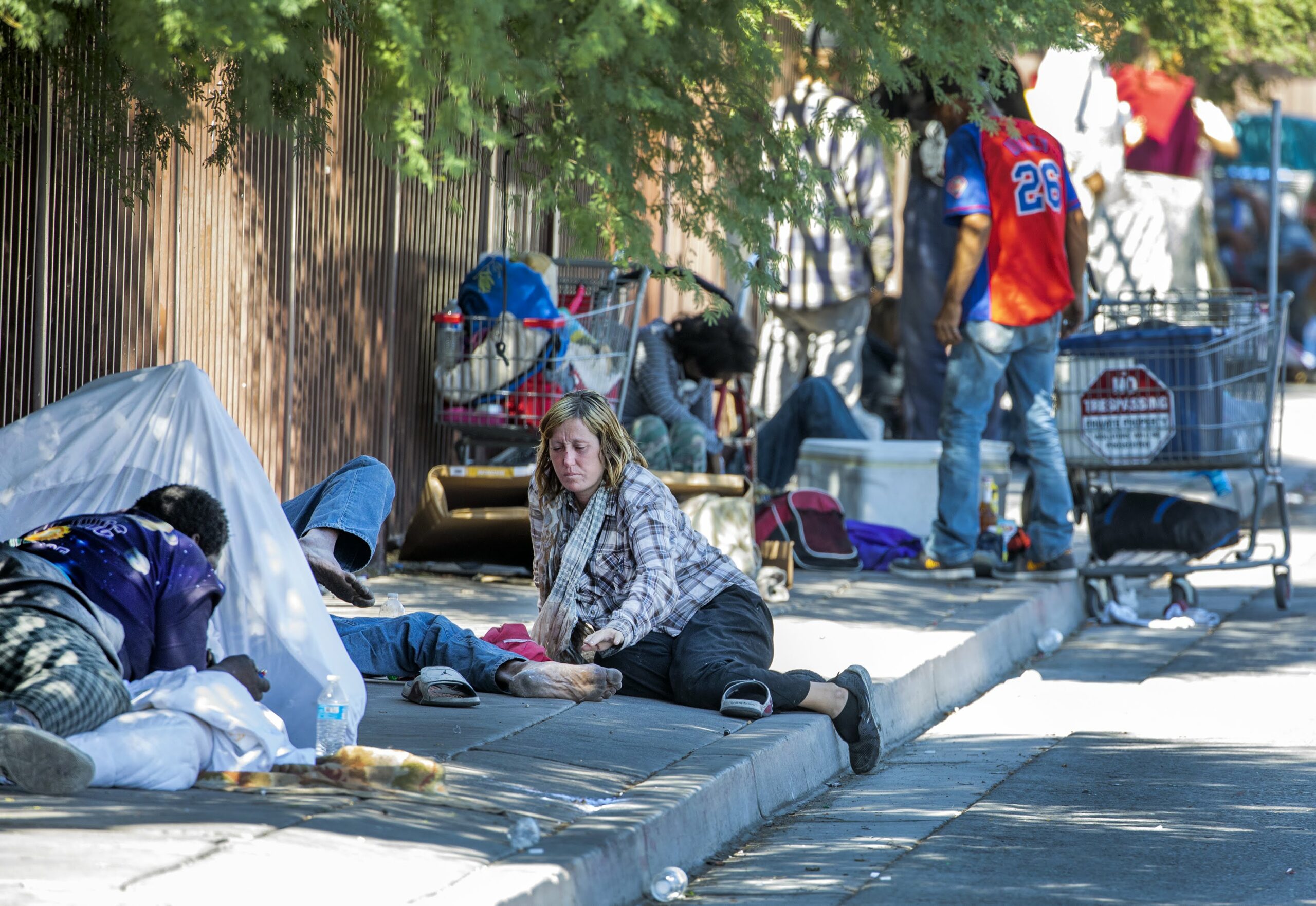 Homeless Corridor Las Vegas Hot Sex Picture 