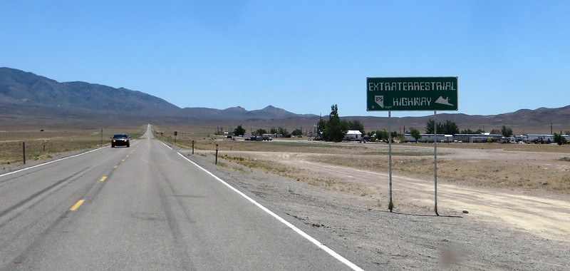 Extraterrestrial Highway sign