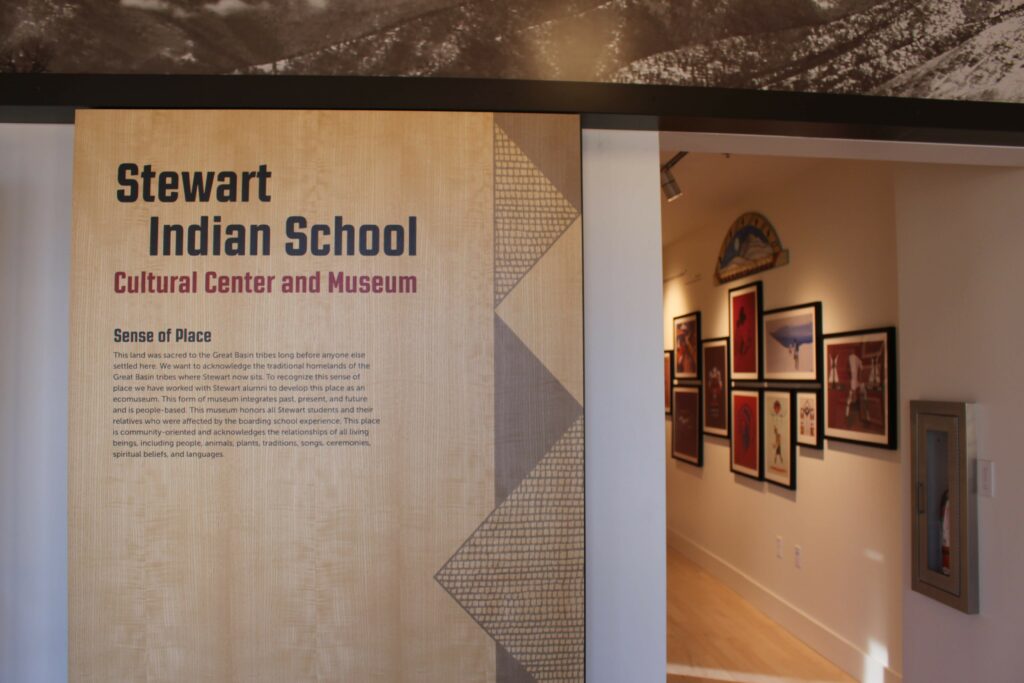 Interior of Stewart Indian School