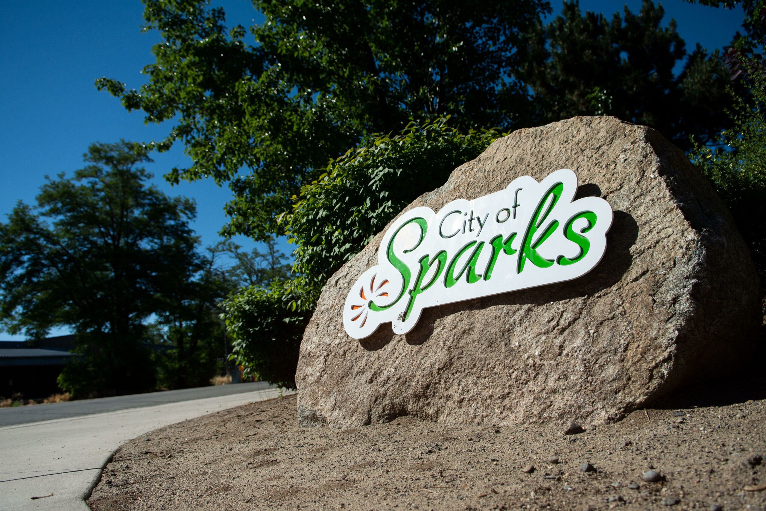 City of Sparks signage