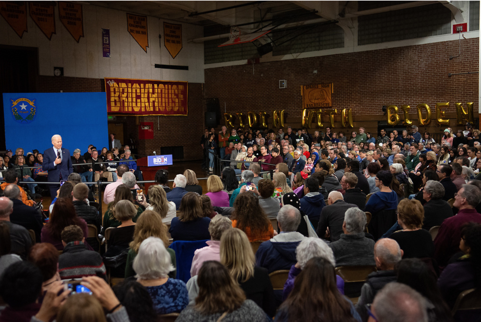 Joe Biden at Sparks Rally