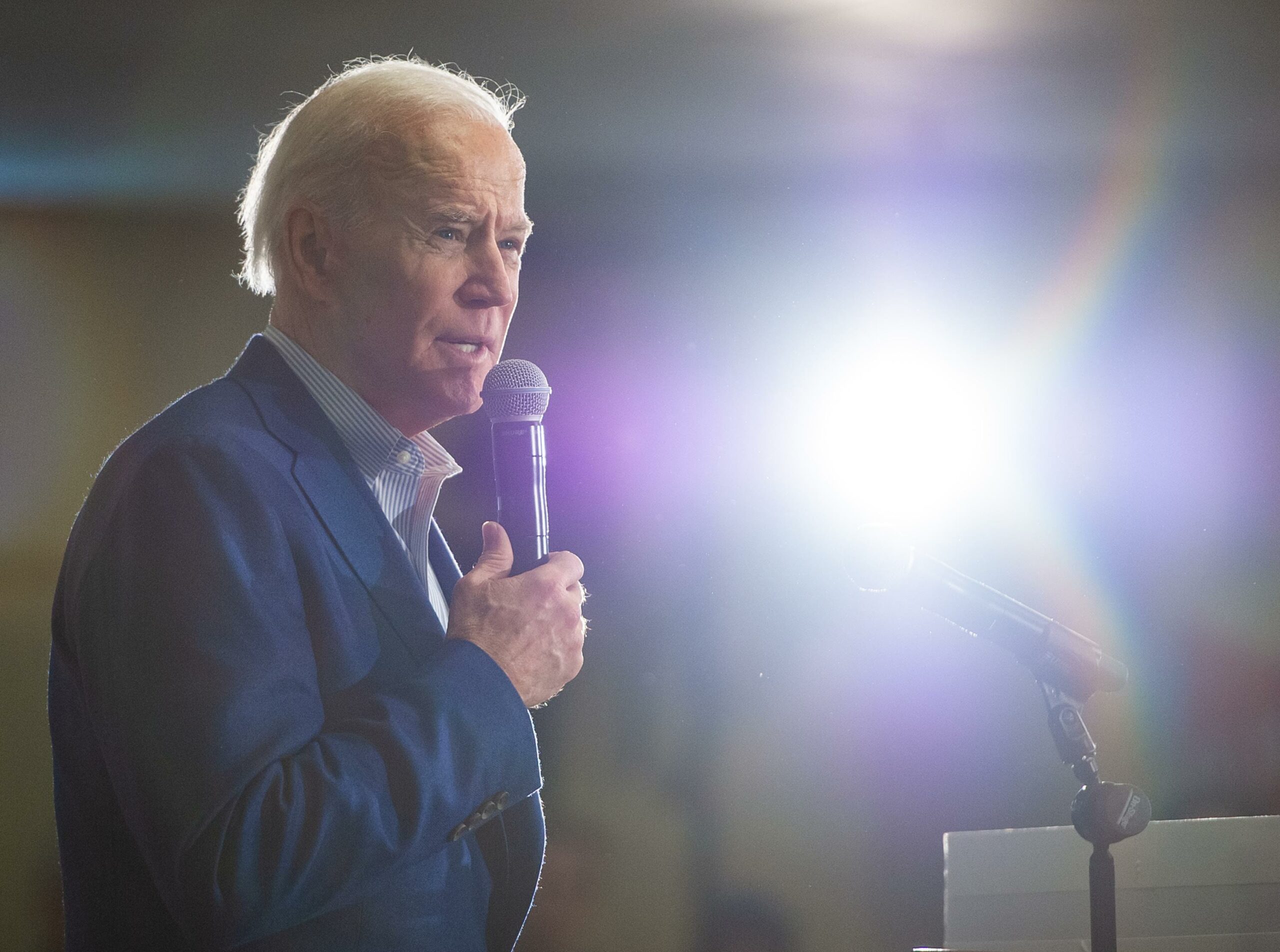 Democratic presidential candidate and former Vice President Joe Biden