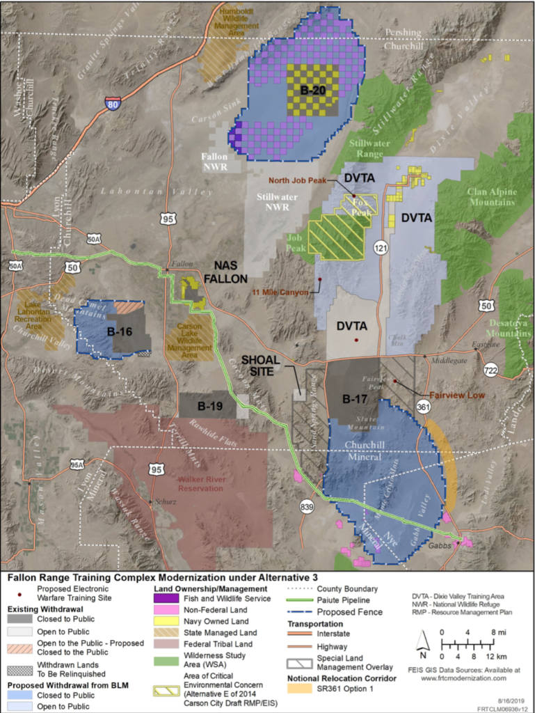 Fallon Expansion Map