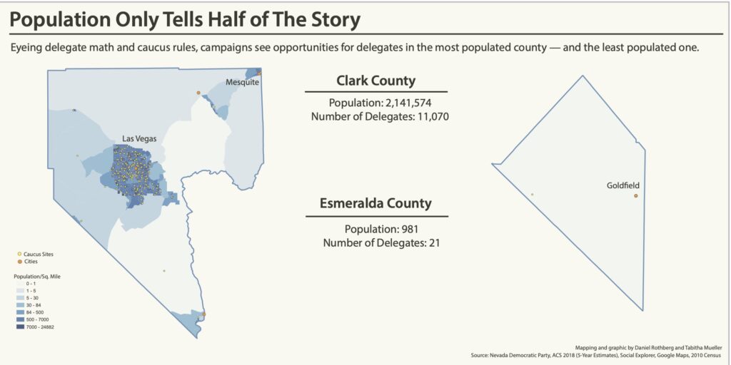 The Geography Of The Democratic Caucus And Why Some Campaigns Are Rallying Supporters In Rural