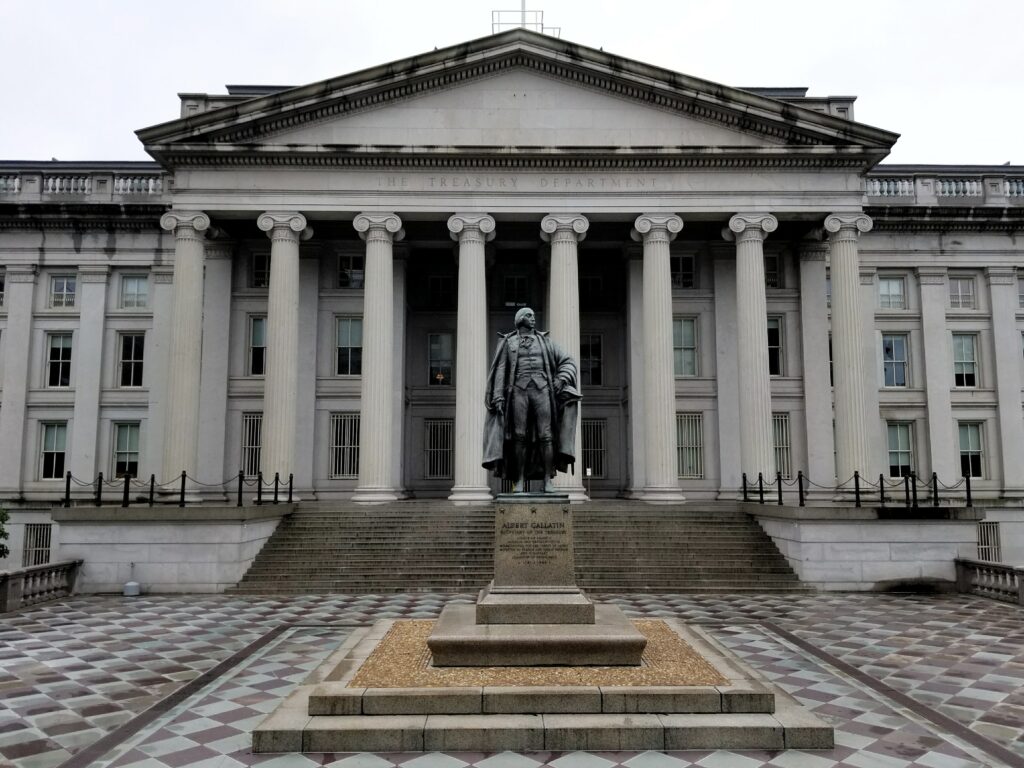 U.S. Treasury Building Washington D.C.