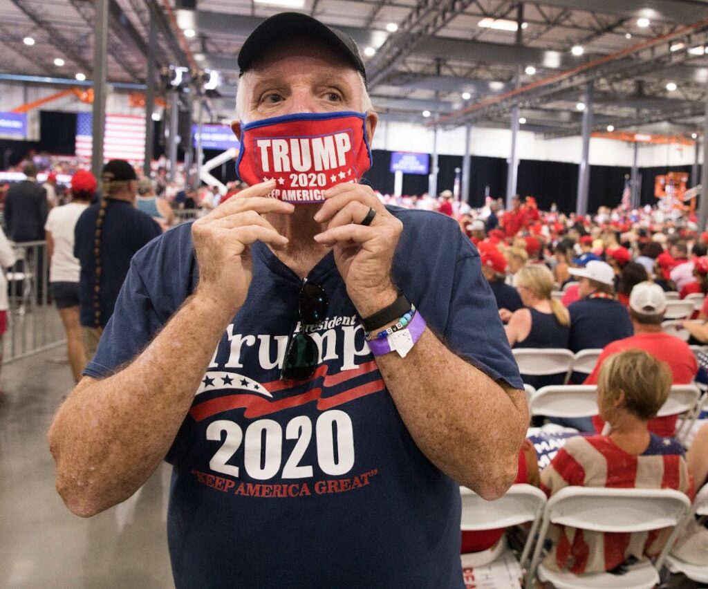 Trump Rally Goers On Why They Took Risk To Attend Nevada Campaign Events Favor President Amid 2463