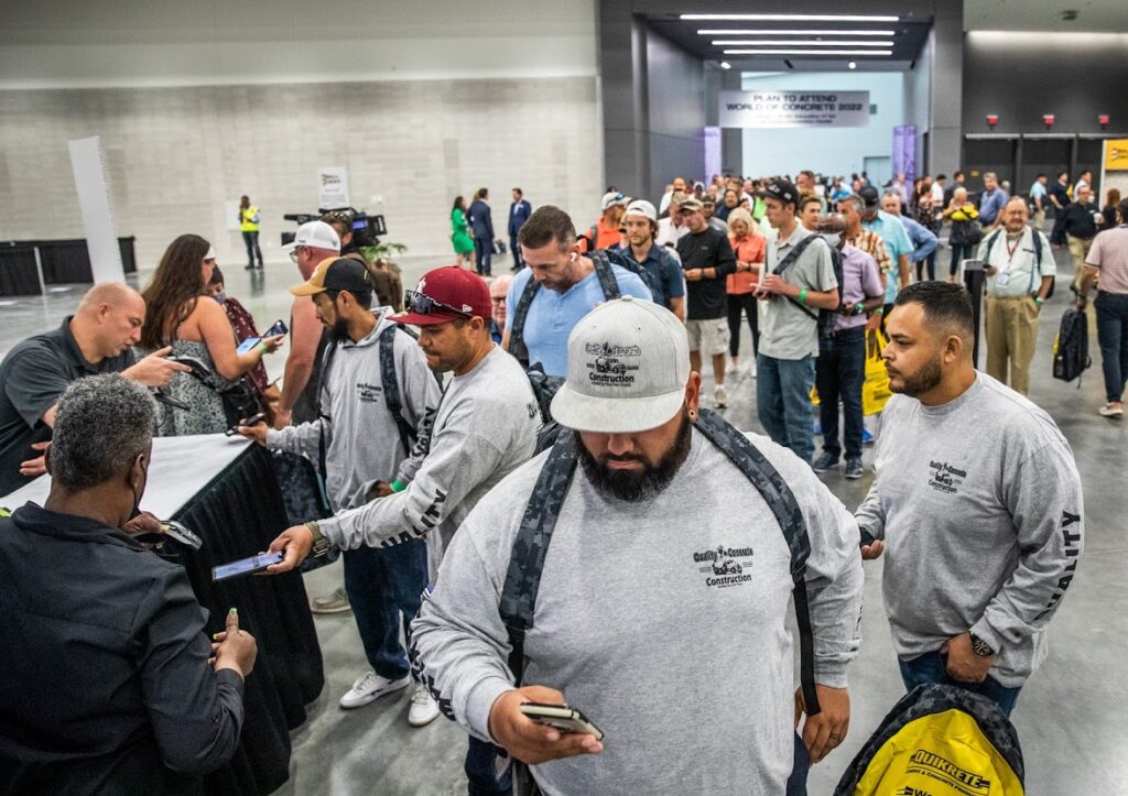 PHOTOS World of Concrete’s opening ends 15month absence of Las Vegas