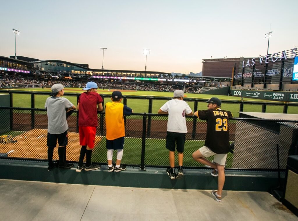 A's impressed with Las Vegas Ballpark