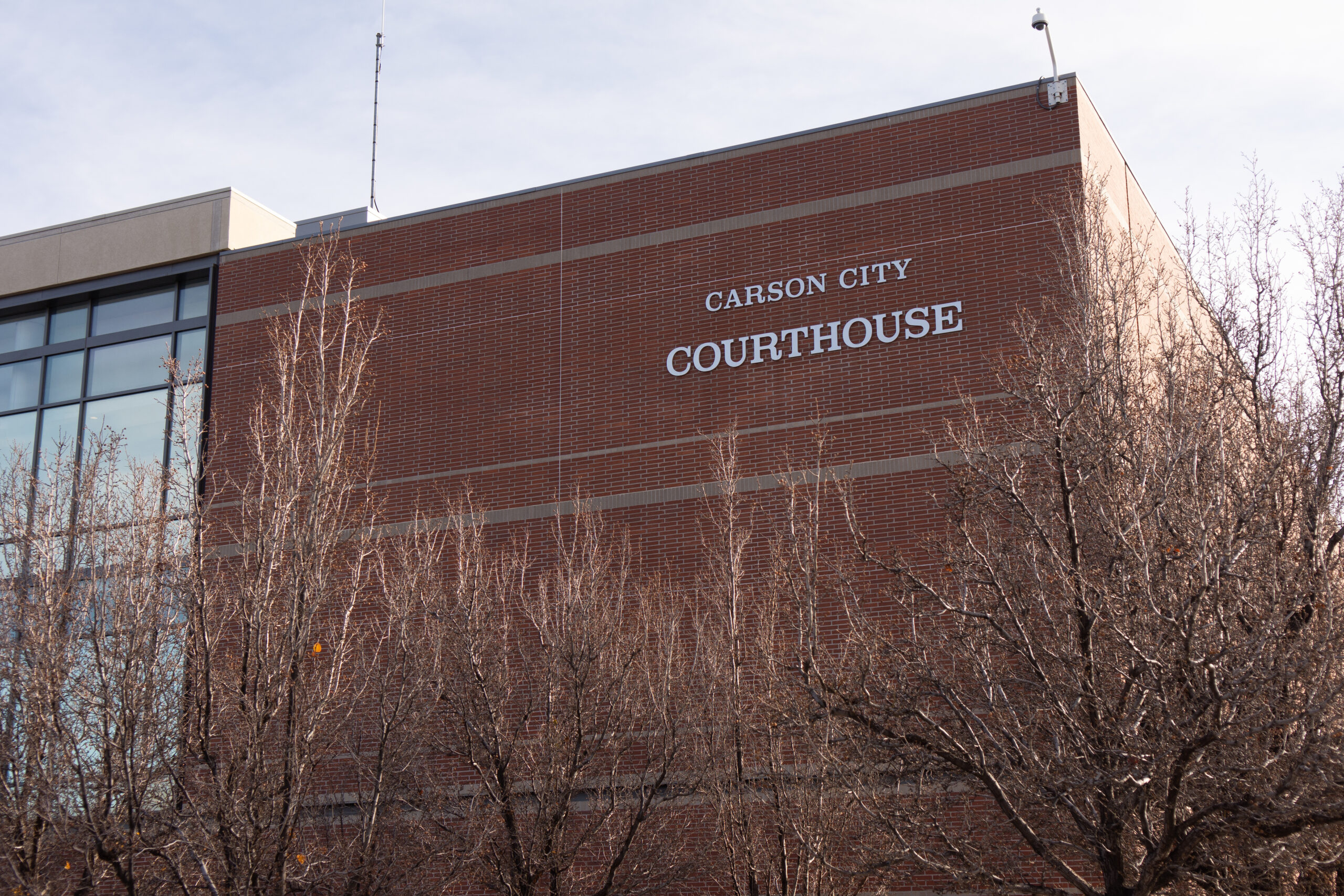 Carson City Courthouse on Nov. 16, 2021. (Photo by David Calvert).