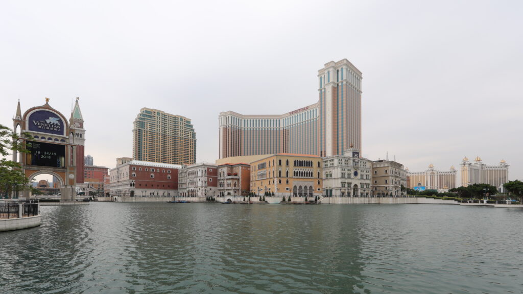 The Venetian Macao resort, operated by Las Vegas Sands Corp