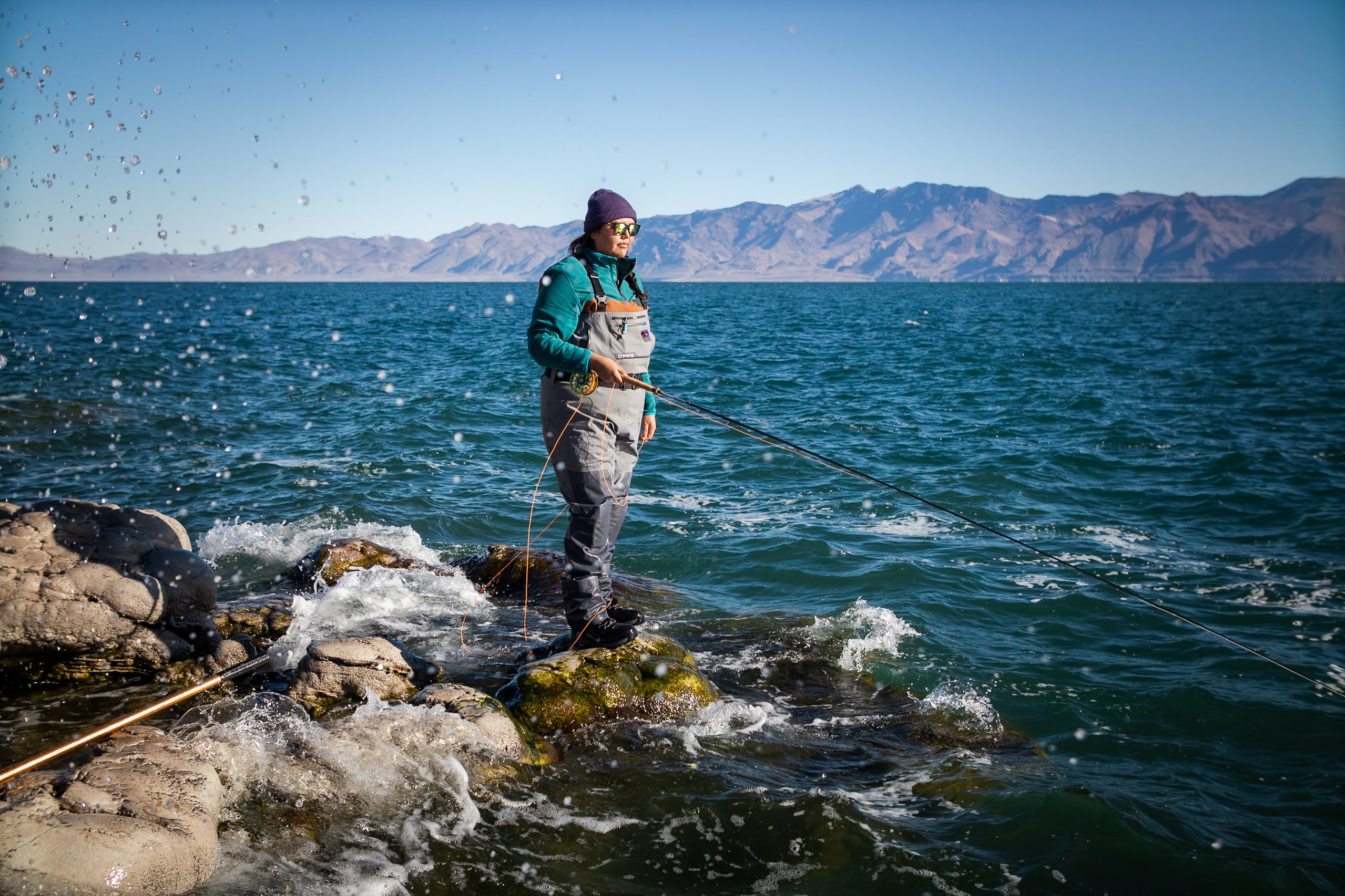 First Paiute woman fly fishing guide at Pyramid Lake hopes to