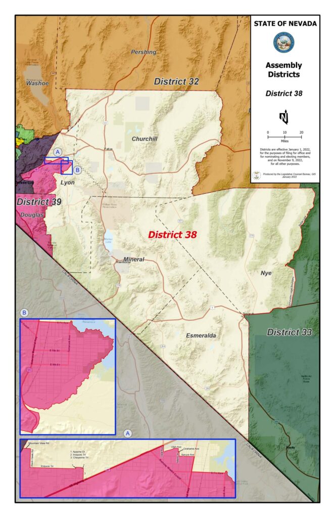 Election 2022: Nevada State Assembly District 39