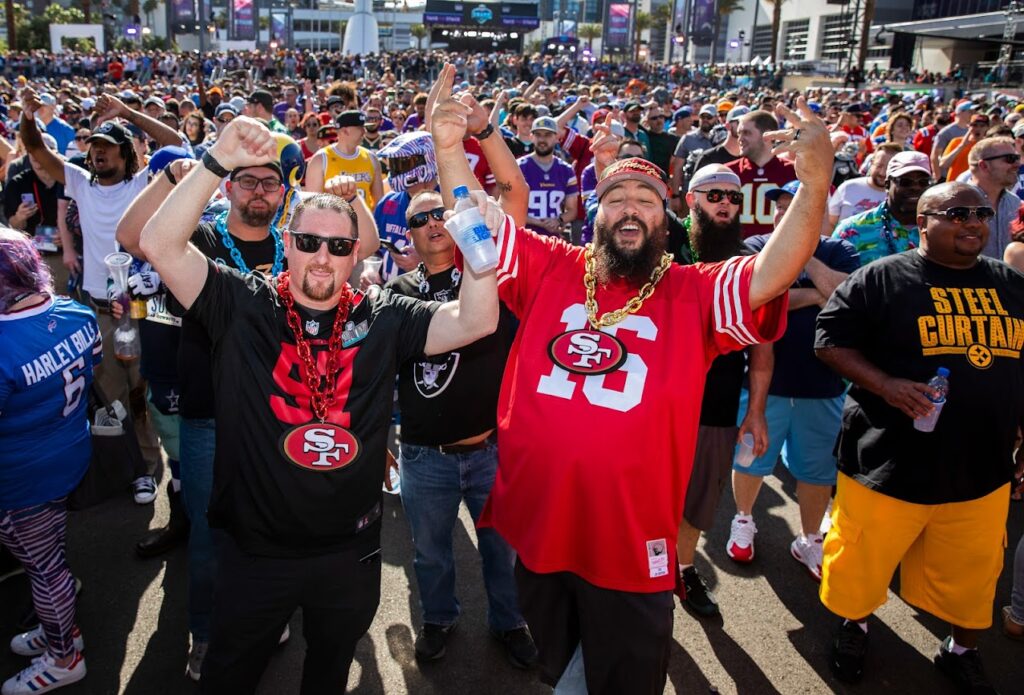 PHOTOS: 2022 NFL Draft on the Las Vegas Strip Day 1