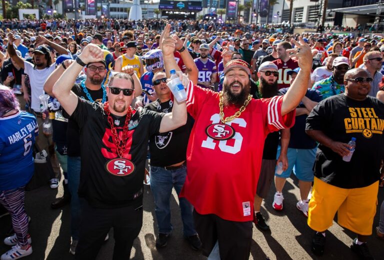 NFL draft celebrities, fans flock to downtown Las Vegas