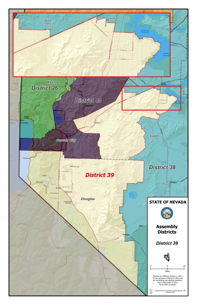 Election 2022: Nevada State Assembly District 39