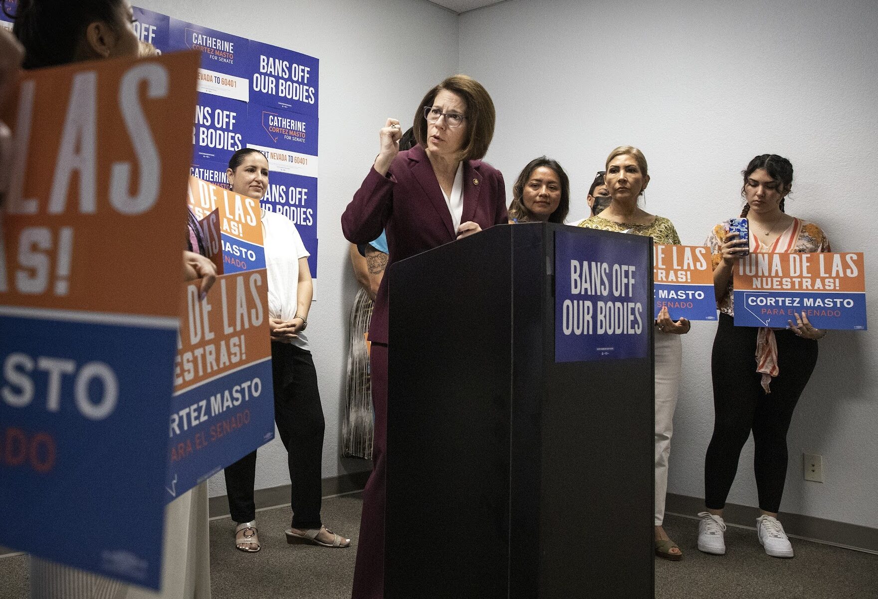 On the Record Democratic Senate Candidate Catherine Cortez Masto image