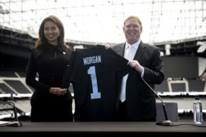 The Las Vegas Raiders have hired the first Black female team