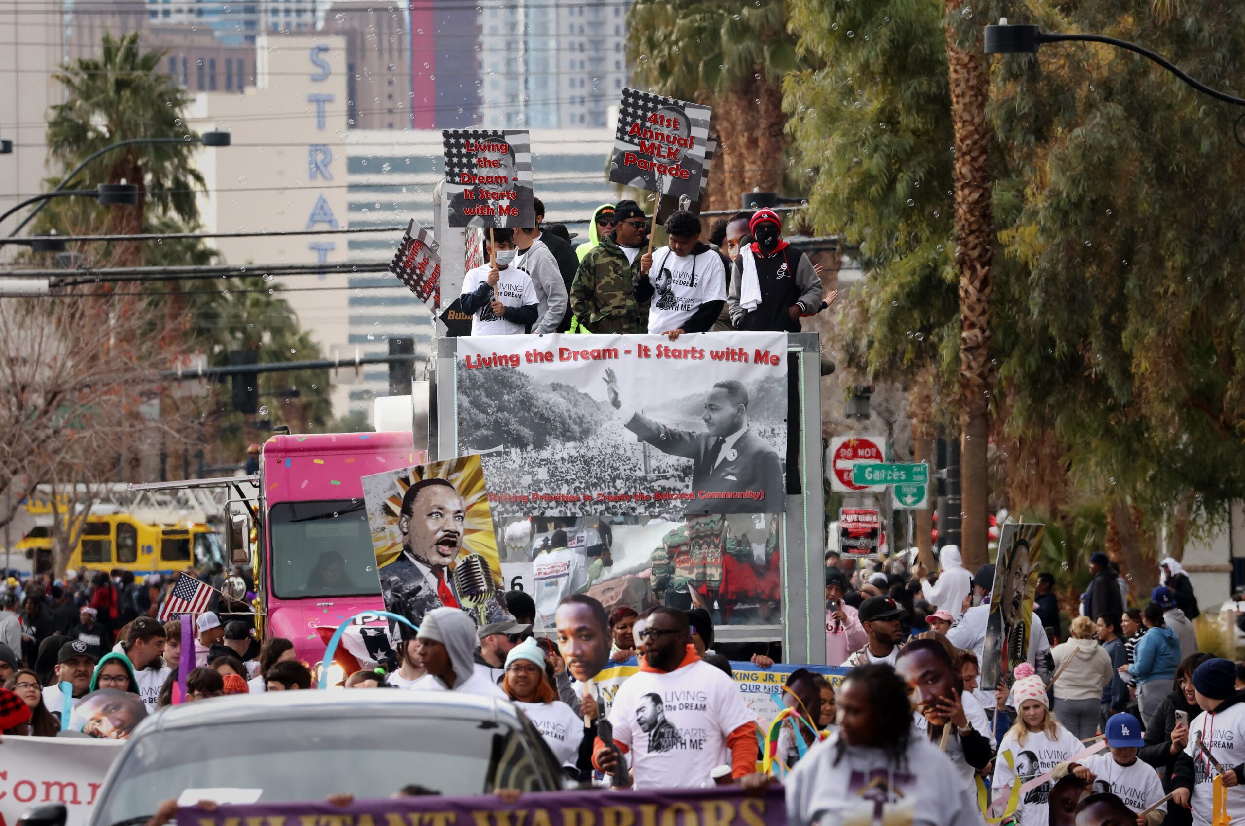 Whitney Bryan Viral Mlk Day 2023 Parade Las Vegas