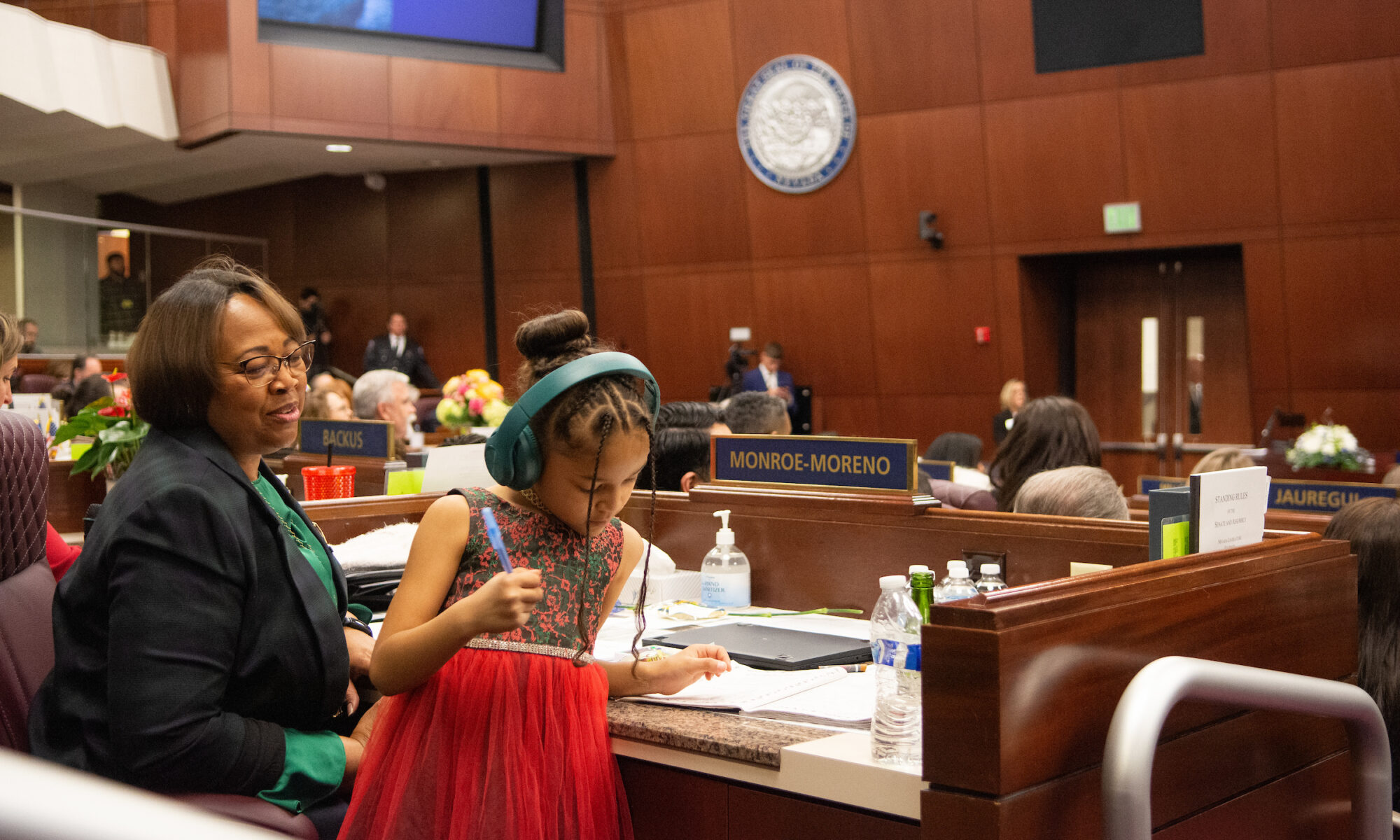 PHOTOS First day of Nevada legislative session returns to form after