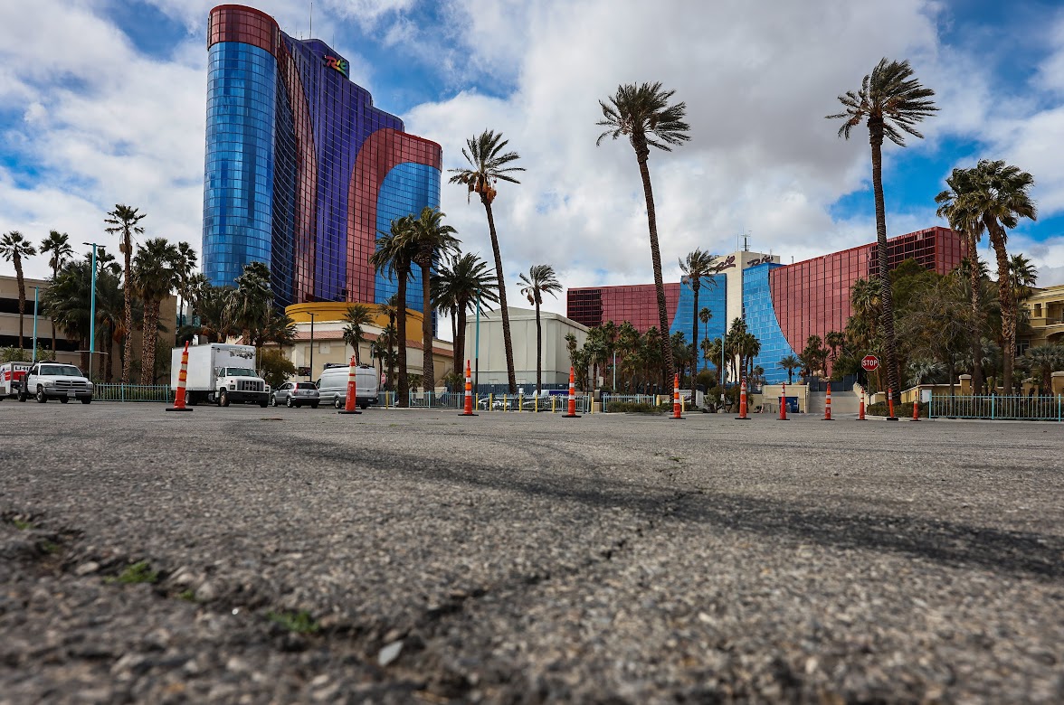 There's something missing from this rendering of a possible Las Vegas  stadium for the A's - Bleed Cubbie Blue