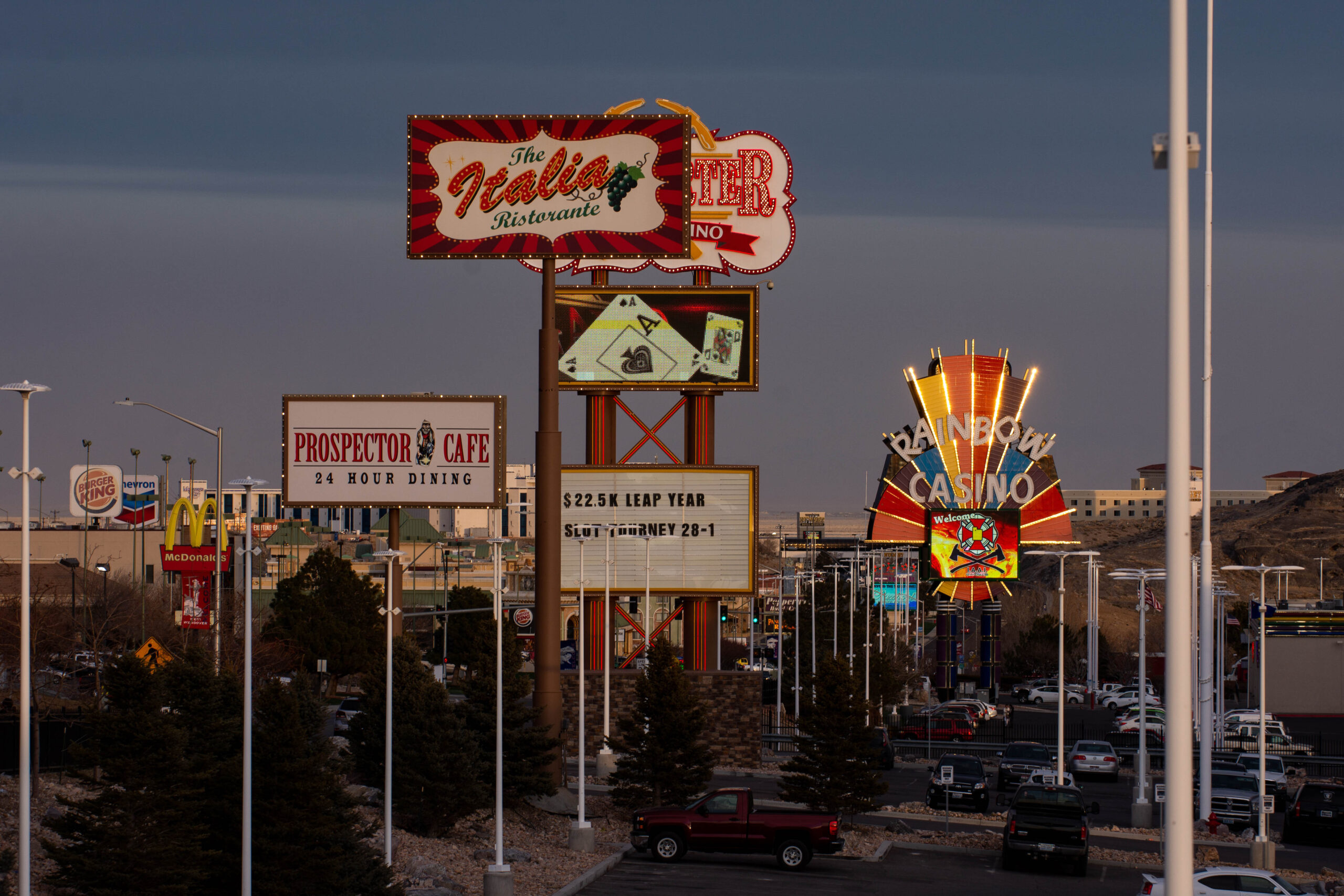 West Wendover on Feb. 24, 2020.