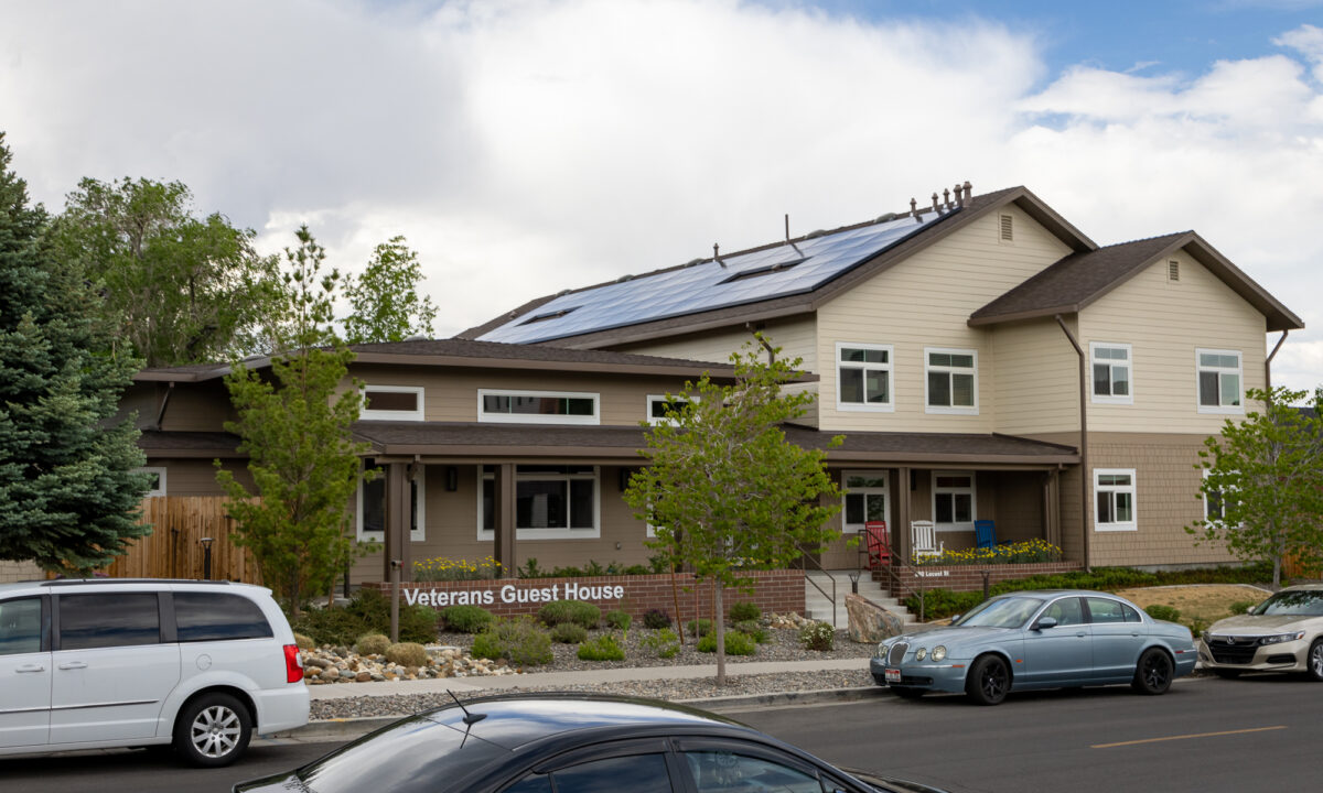 The Veteran Guest House in Reno on Tuesday, May 23, 2023. (Tim Lenard/The Nevada Independent).