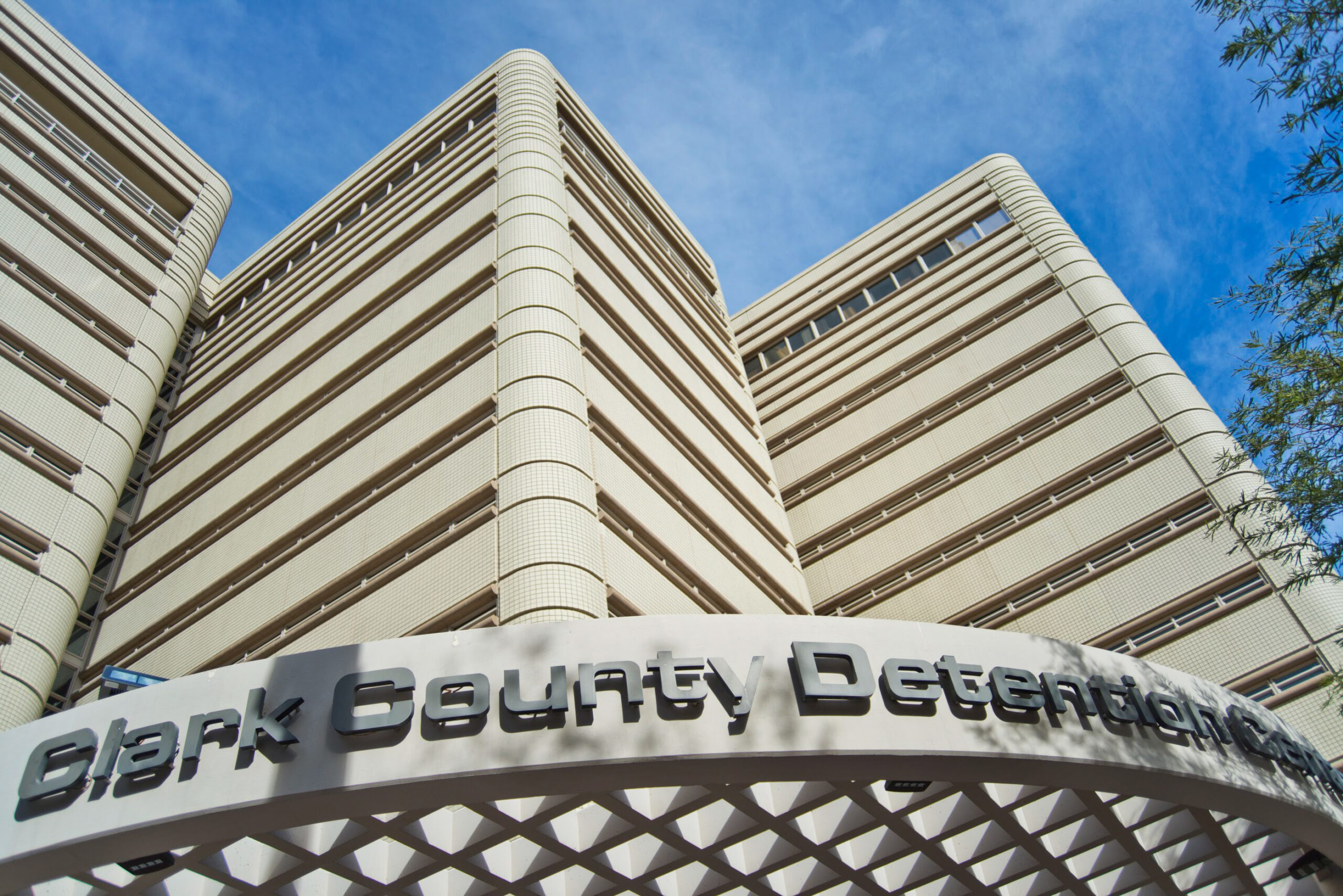 The Clark County Detention Center as seen in Downtown Las Vegas on Wednesday, Feb. 5, 20120. (Photo courtesy of Daniel Clark/Hope For Prisoners).